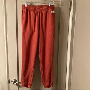 Eddie Bauer Orange Lounger Sweatpants